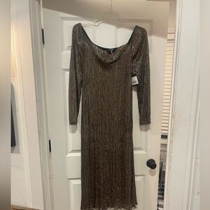 Marina Bronze dress from Dillard’s
